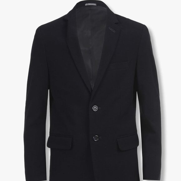 Boys Calvin Klein Blazer Suit Jacket Size 12 Midnight Navy - Picture 1 of 1